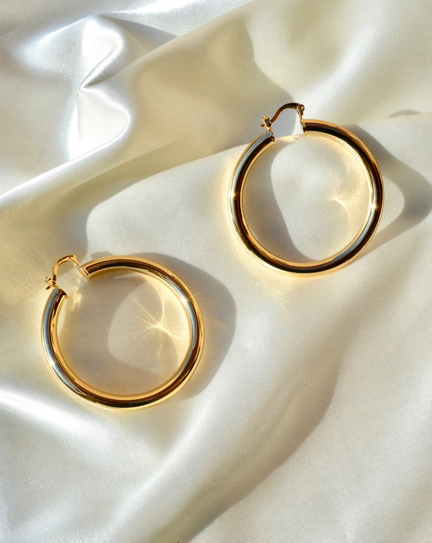 Large Gold Hoops