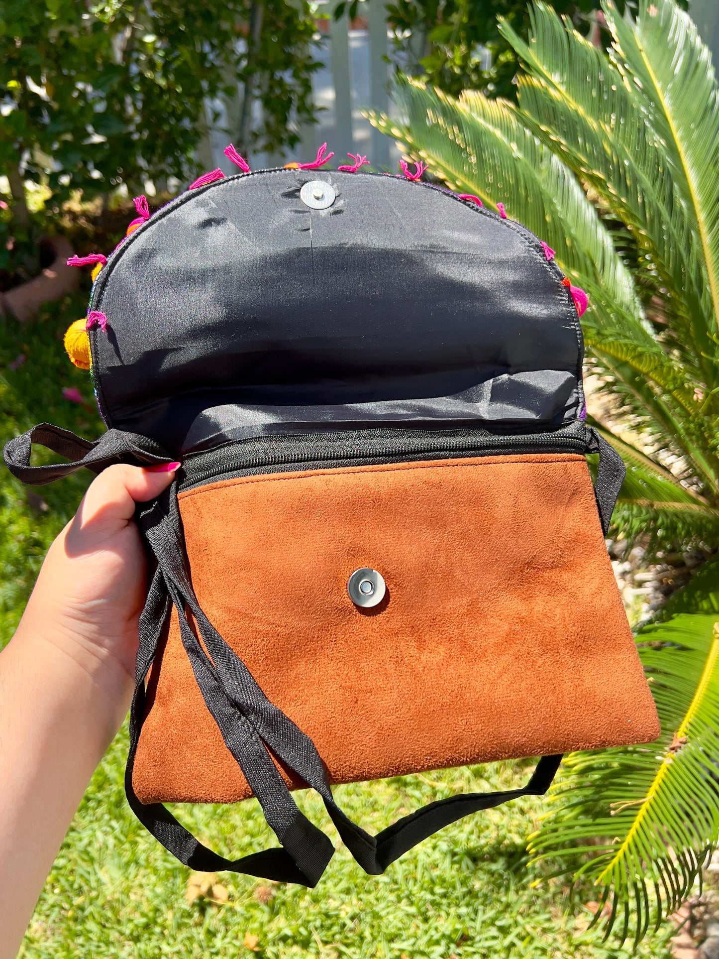 Floral Beaded Bolsita