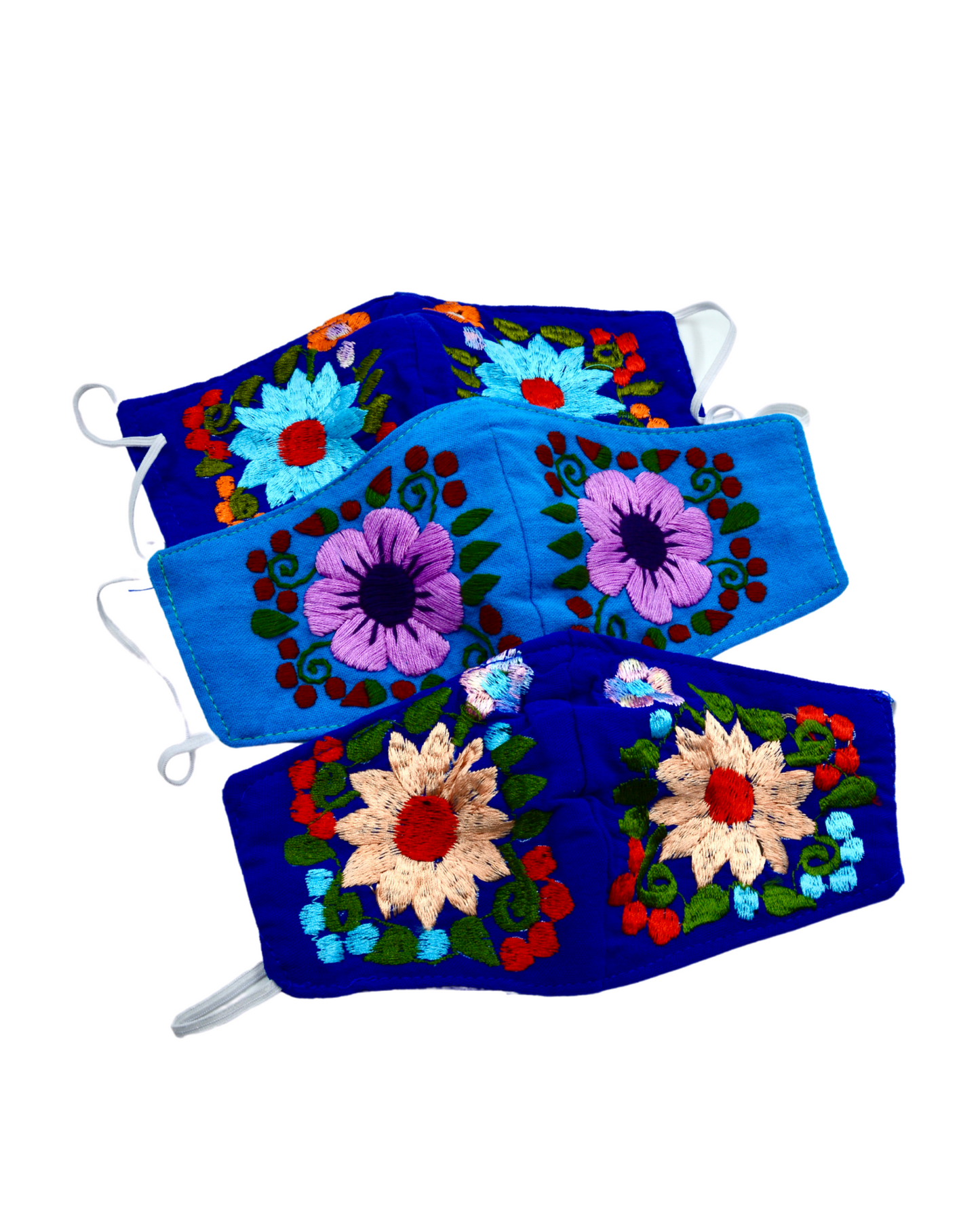 BLUE FLOWER MASK - Latina Palace