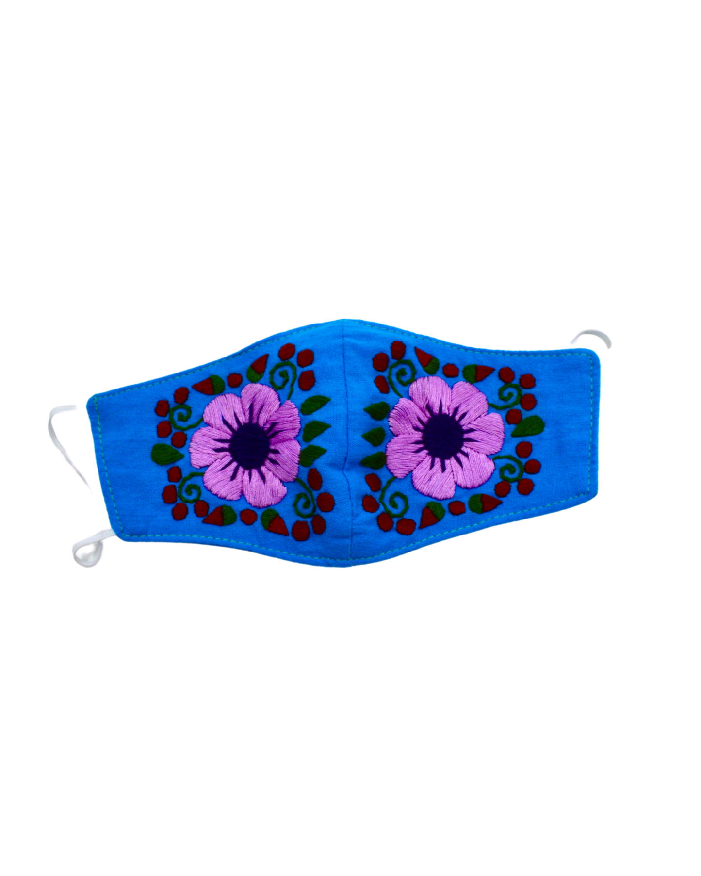 BLUE FLOWER MASK - Latina Palace