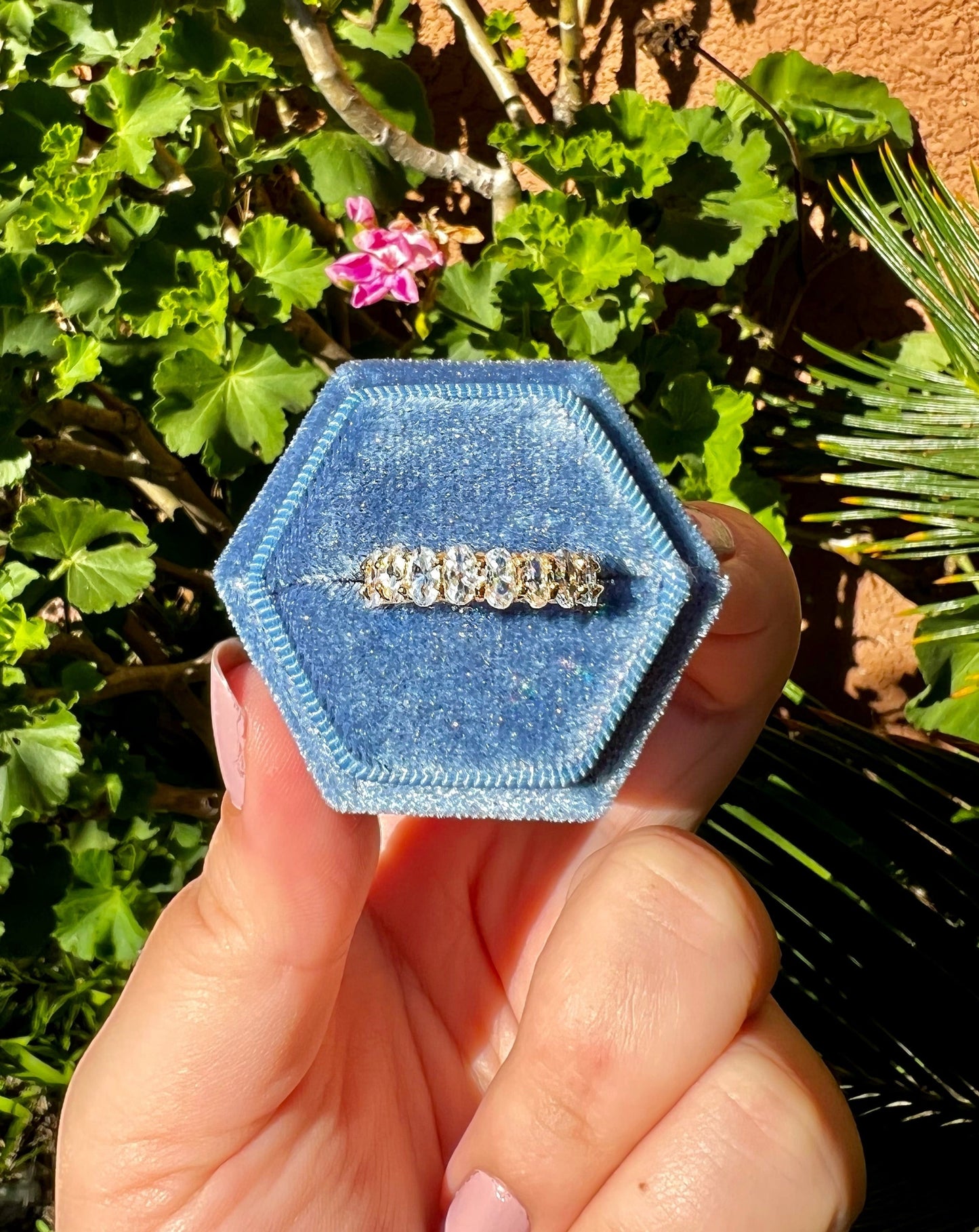 Oval CZ Ring