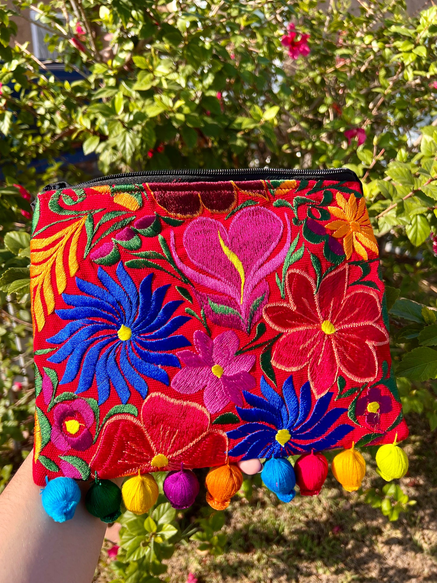 Embroidered Bolsita Tassel