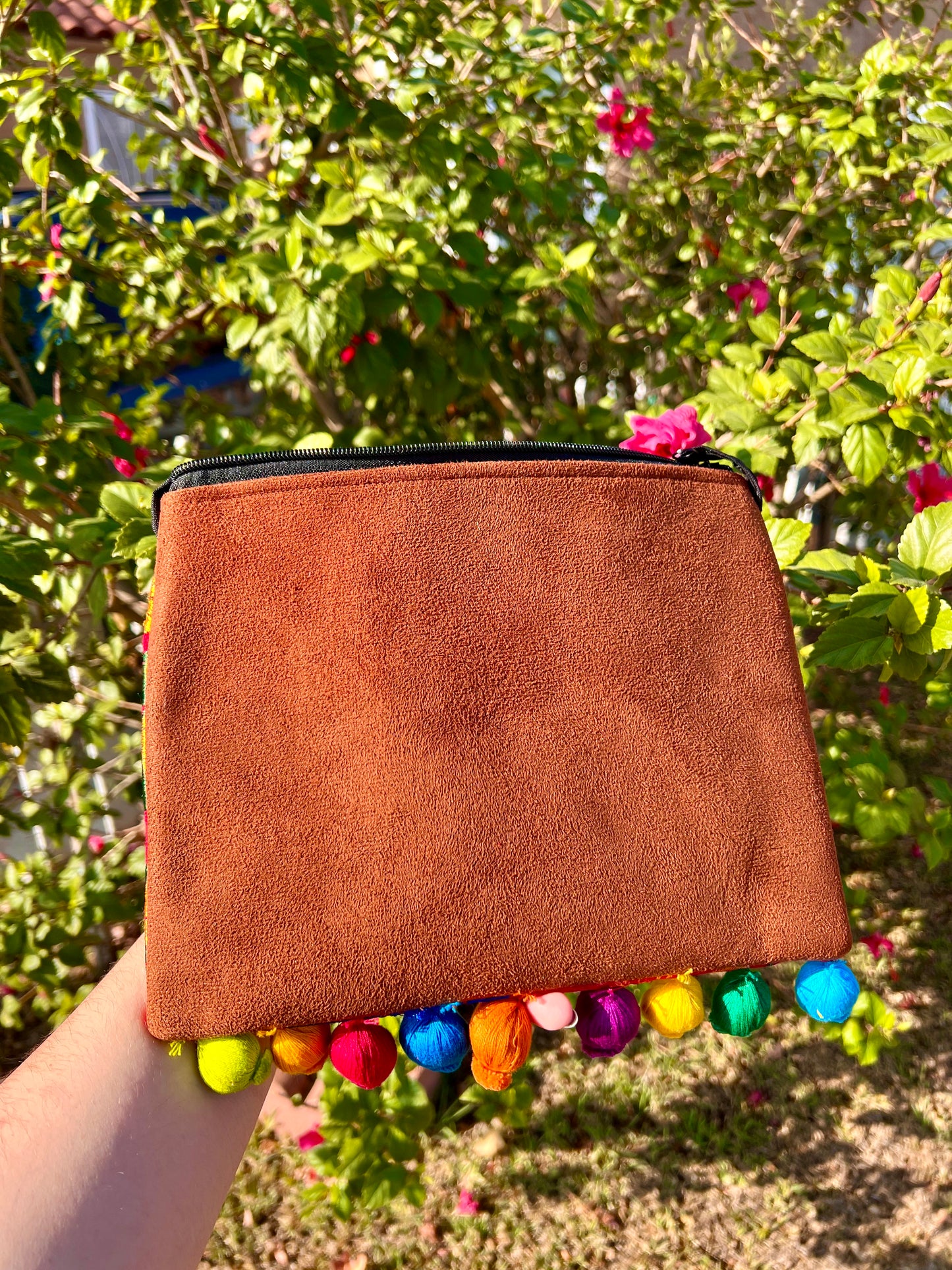 Embroidered Bolsita Tassel