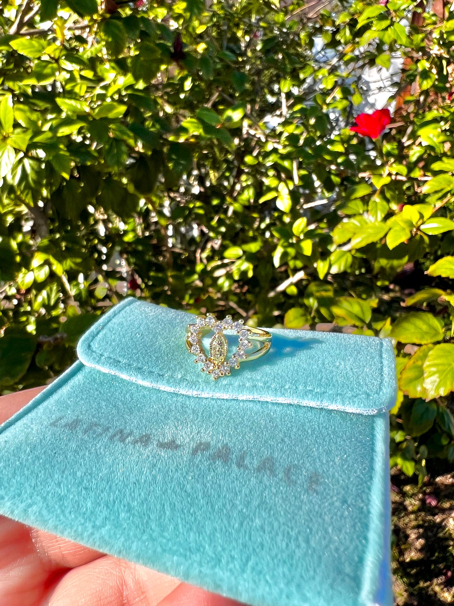 Virgencita Corazon Ring