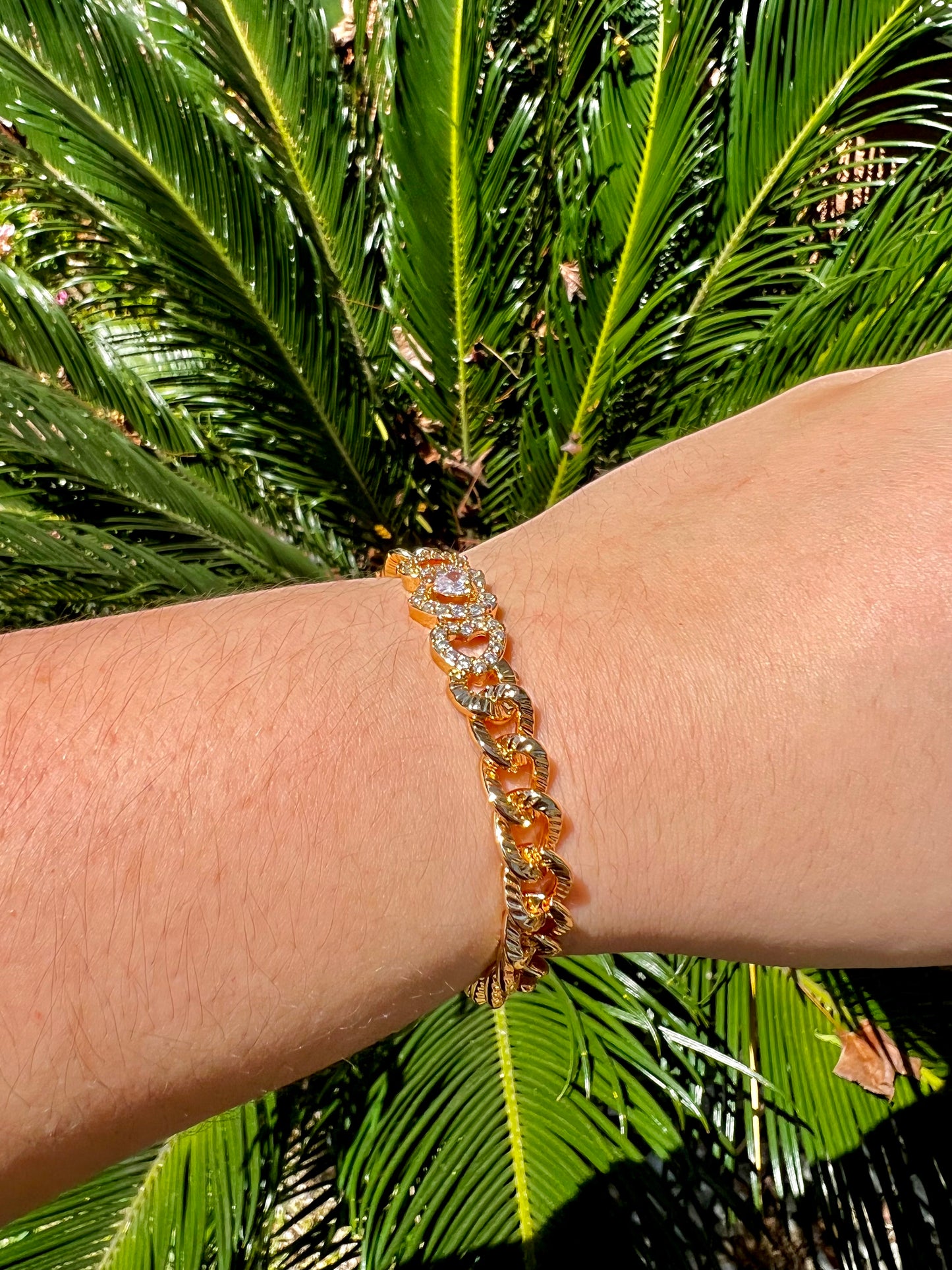 Diamond Heart Bracelet