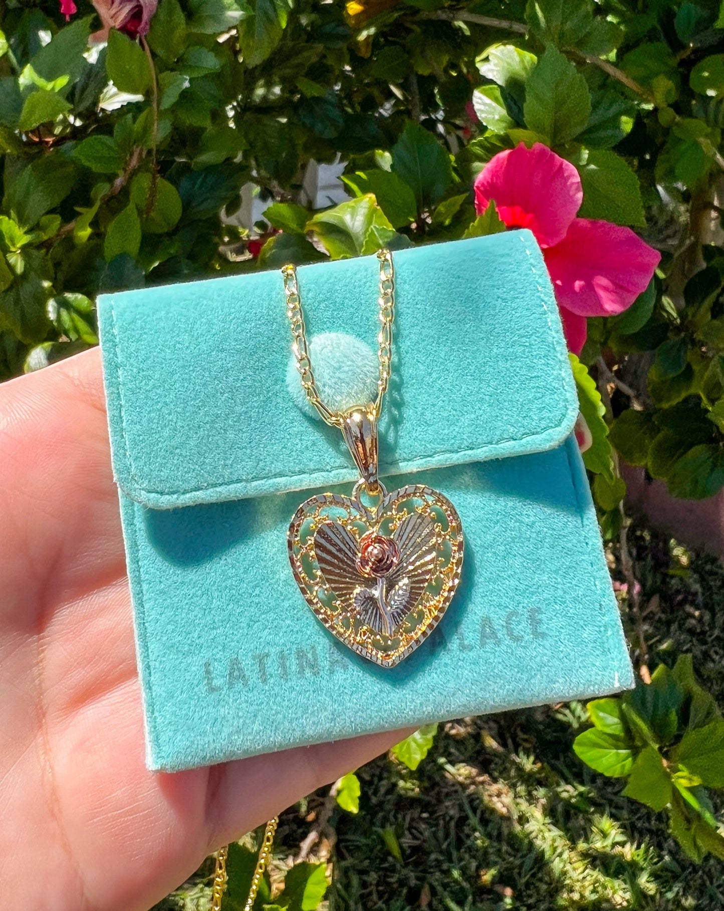 Rose Gold Corazon Necklace