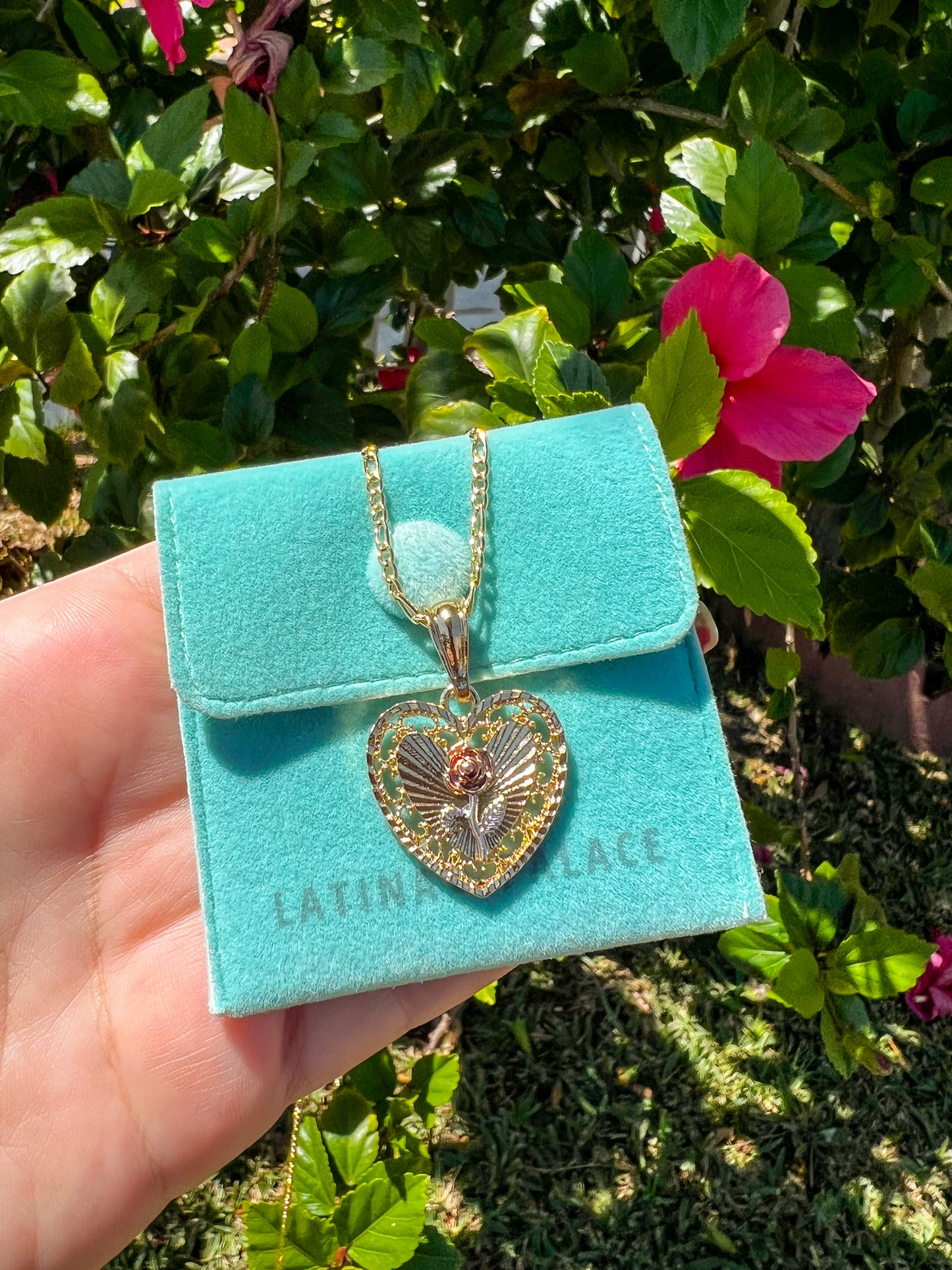 Rose Gold Corazon Necklace