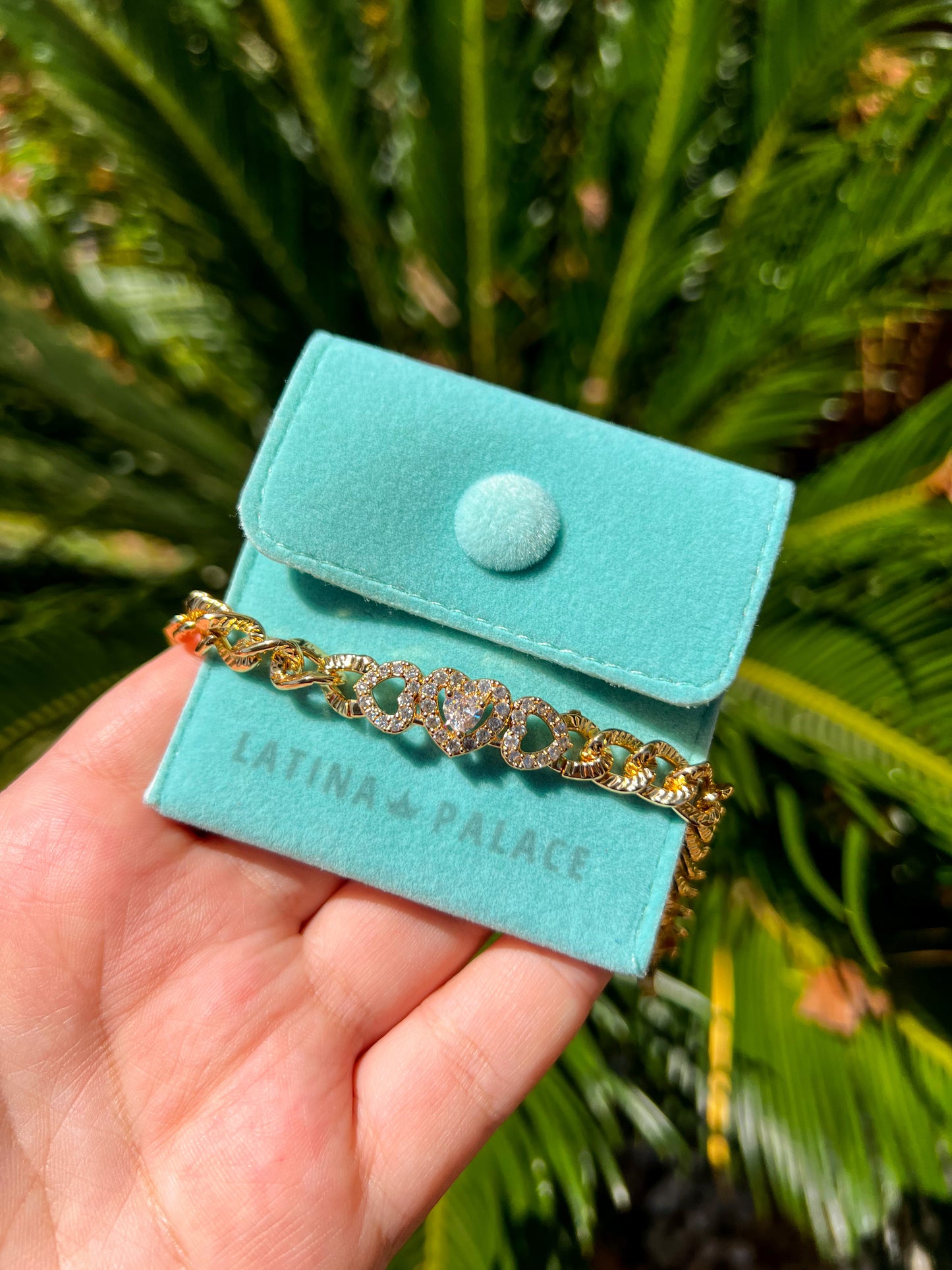 Diamond Heart Bracelet