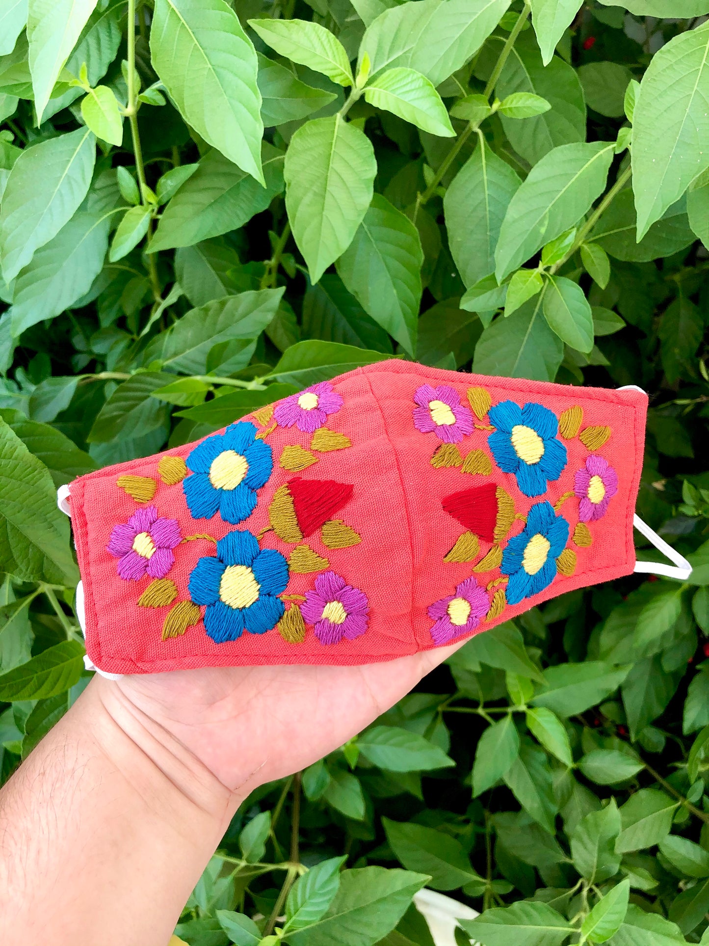 PEACH FLOWER MASK - Latina Palace