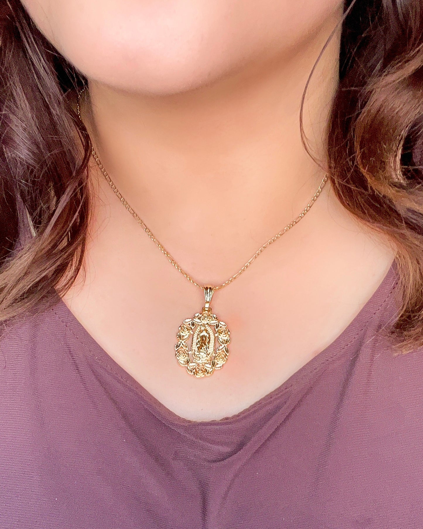 Virgin Mary Rose Ring