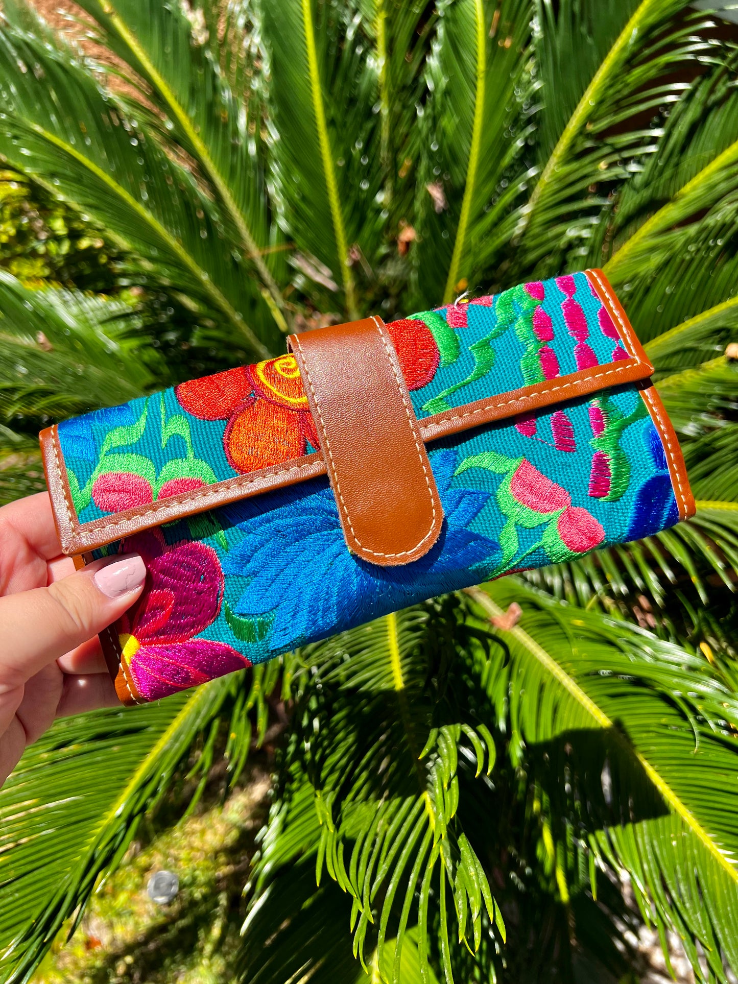 Colorful Embroidered Wallets (MULTIPLE OPTIONS)