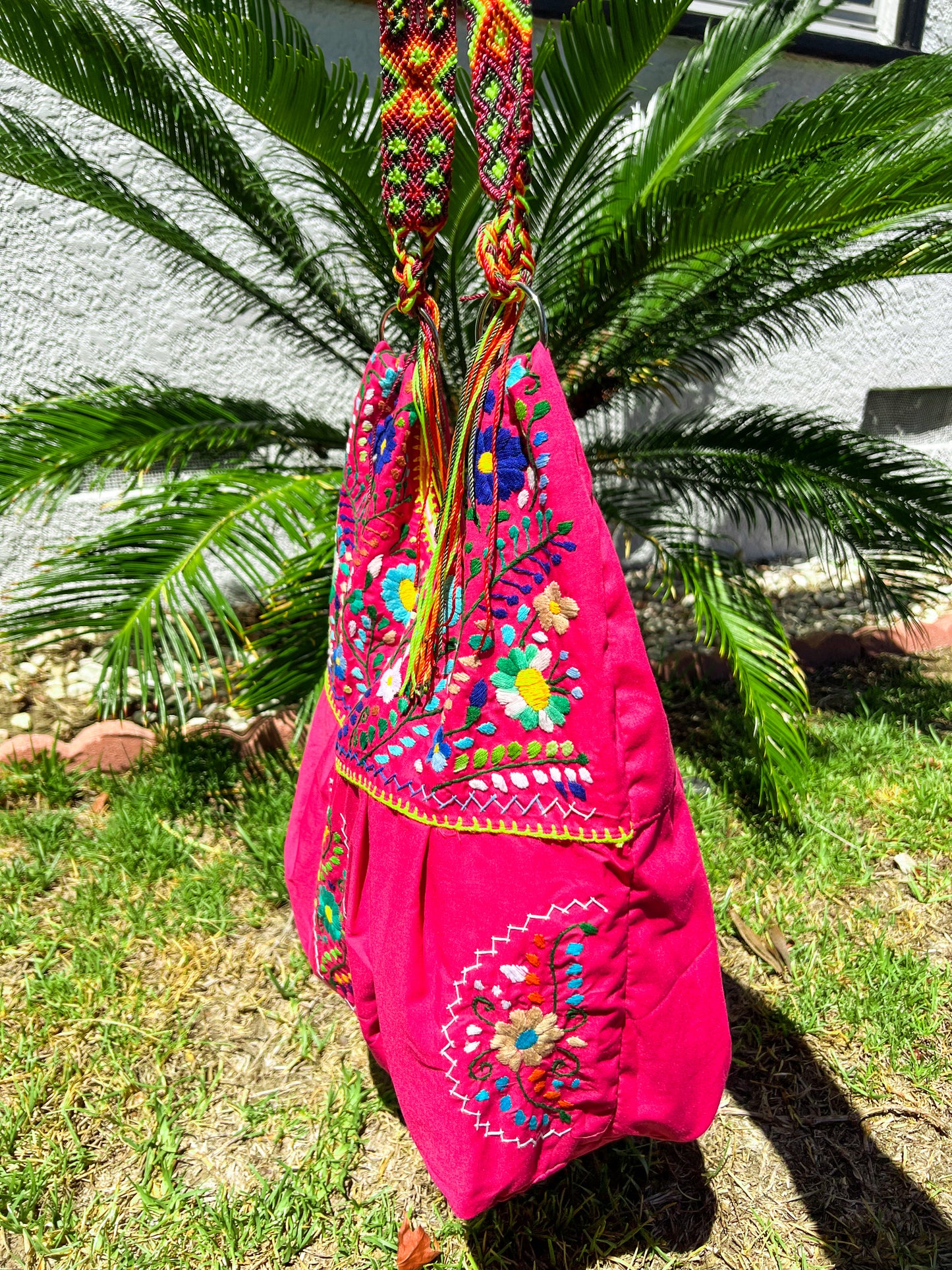 Embroidered Morral Purse