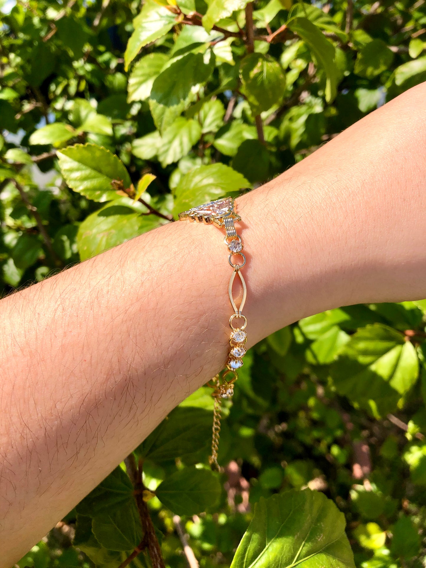 Butterfly Virgin Mary Bracelet - Latina Palace