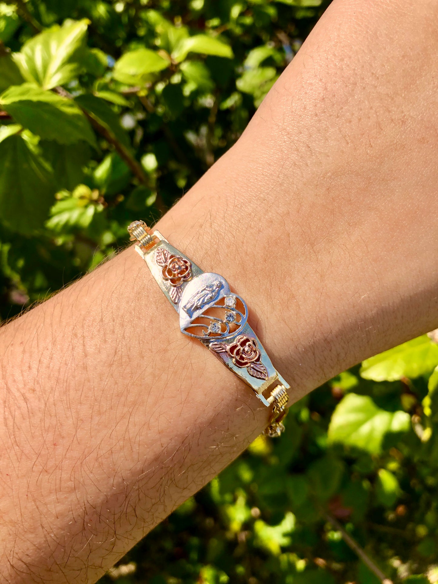 Virgin Mary Corazon Bracelet - Latina Palace