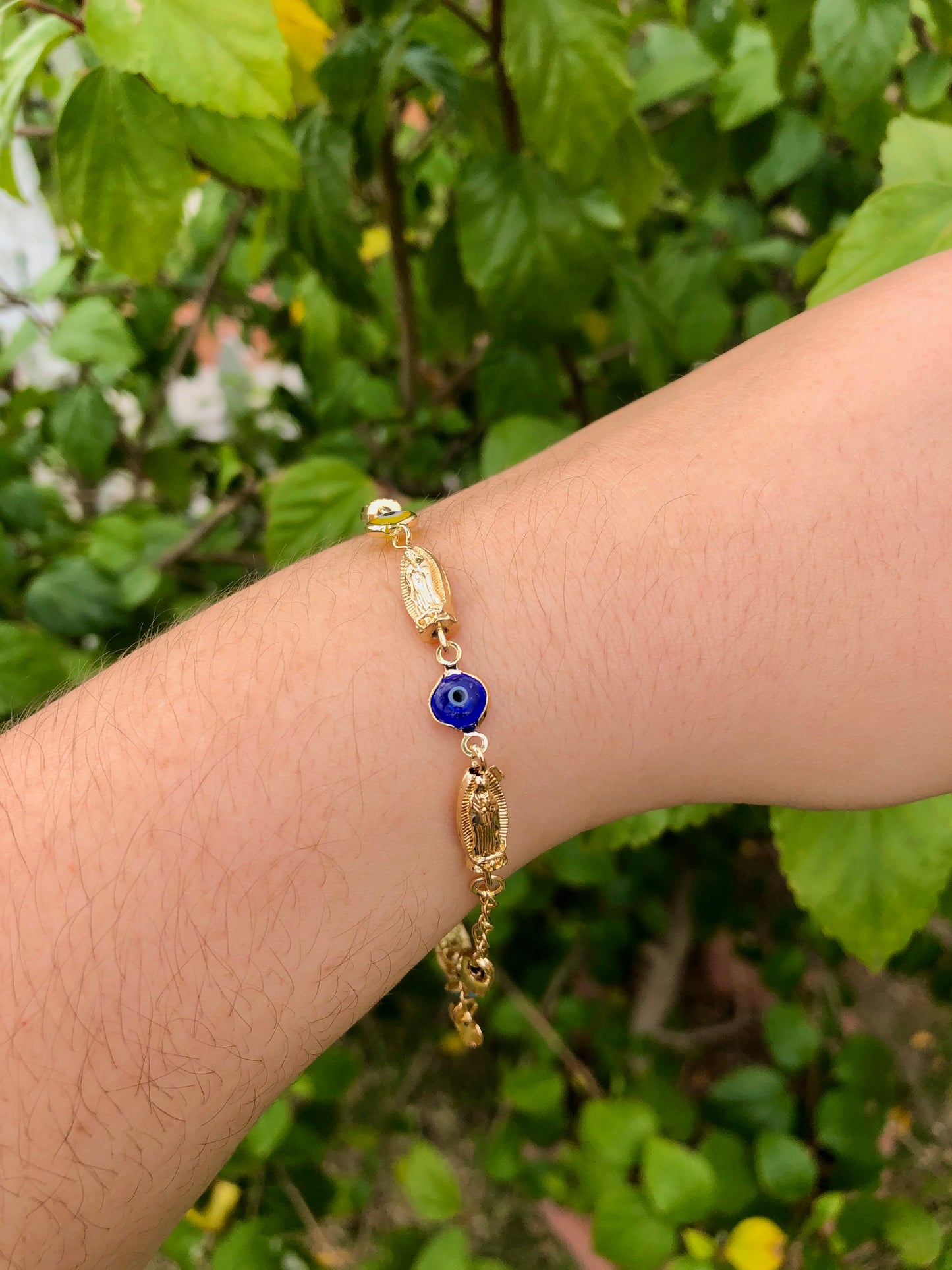 Virgin Mary Ojo Bracelet - Latina Palace