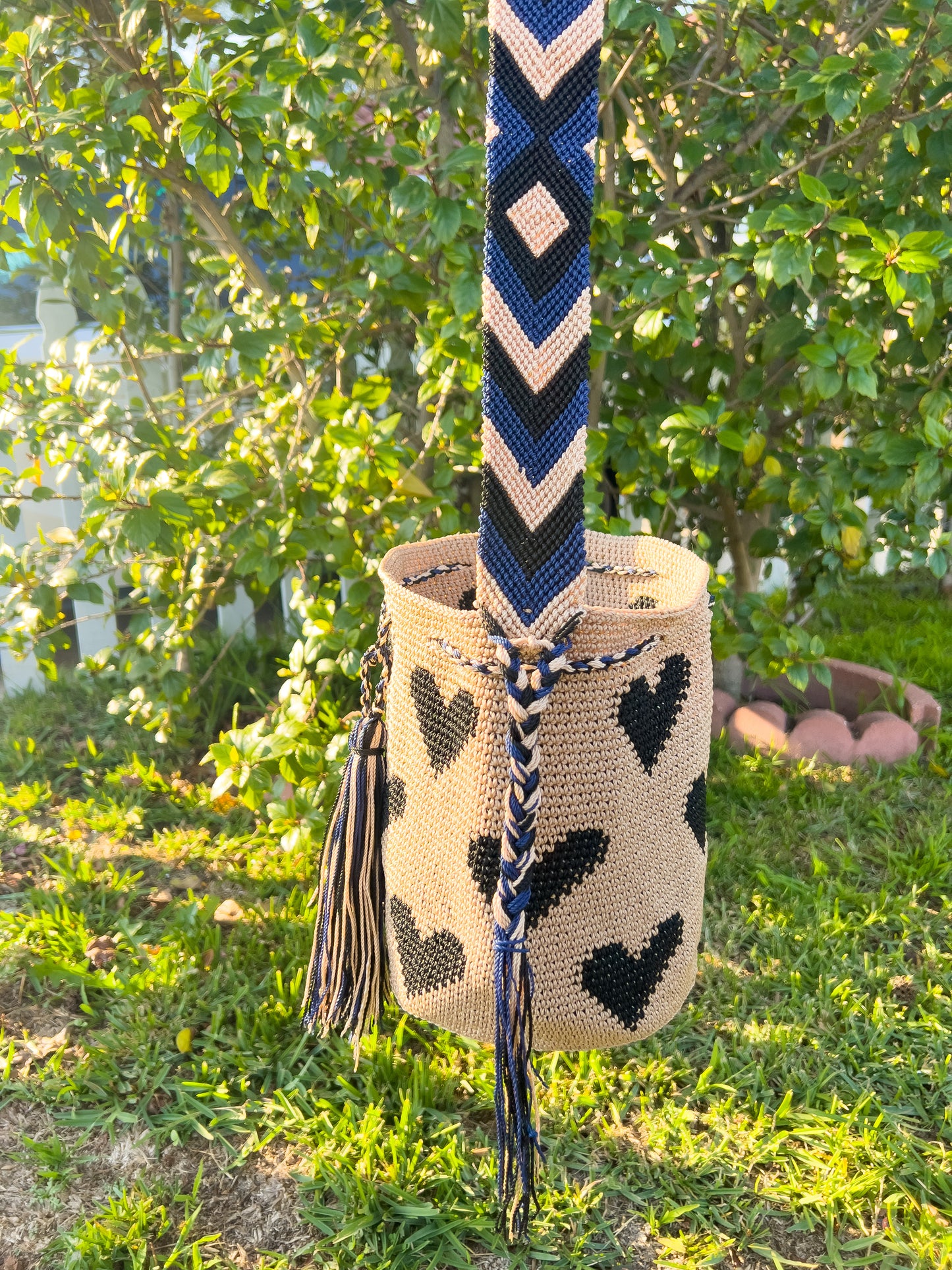 Hearts Morral Purse (MULTIPLE COLORS)