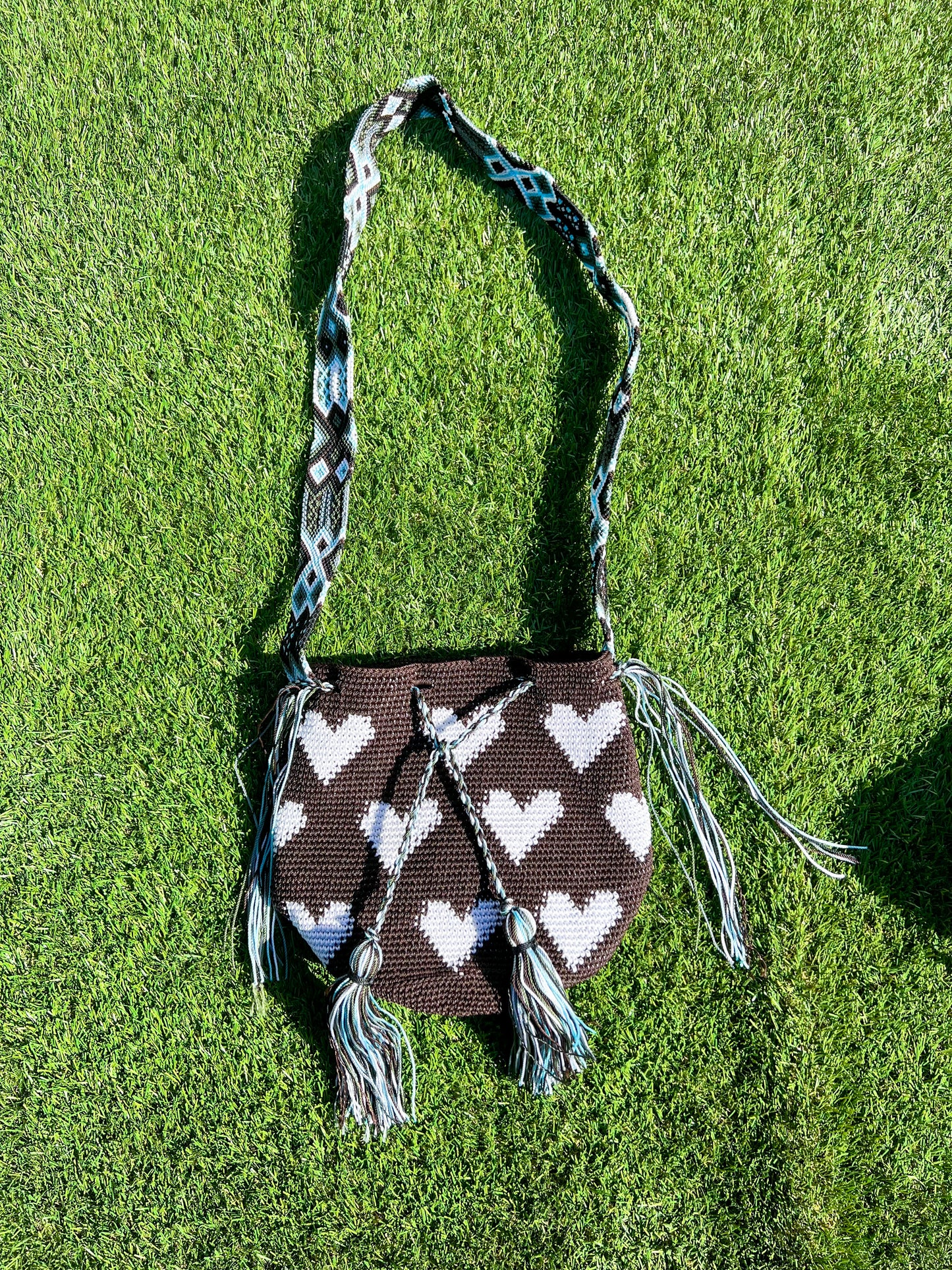 Hearts Morral Purse (MULTIPLE COLORS)
