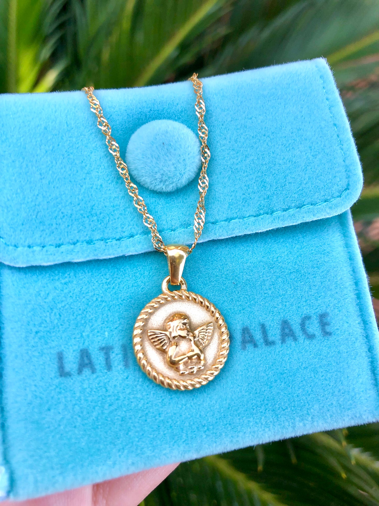Angel Coin Necklace