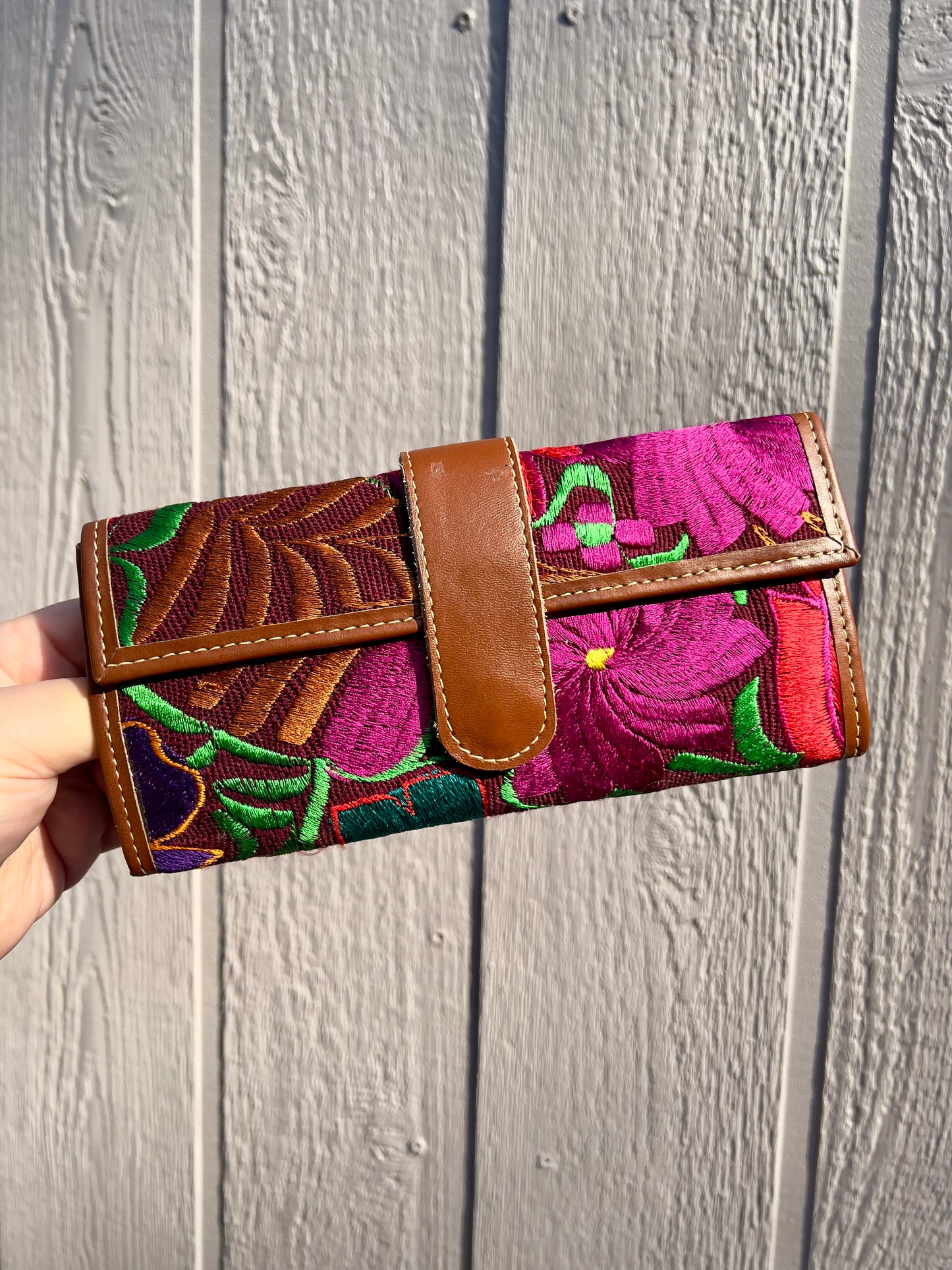 Colorful Embroidered Wallets (MULTIPLE OPTIONS)