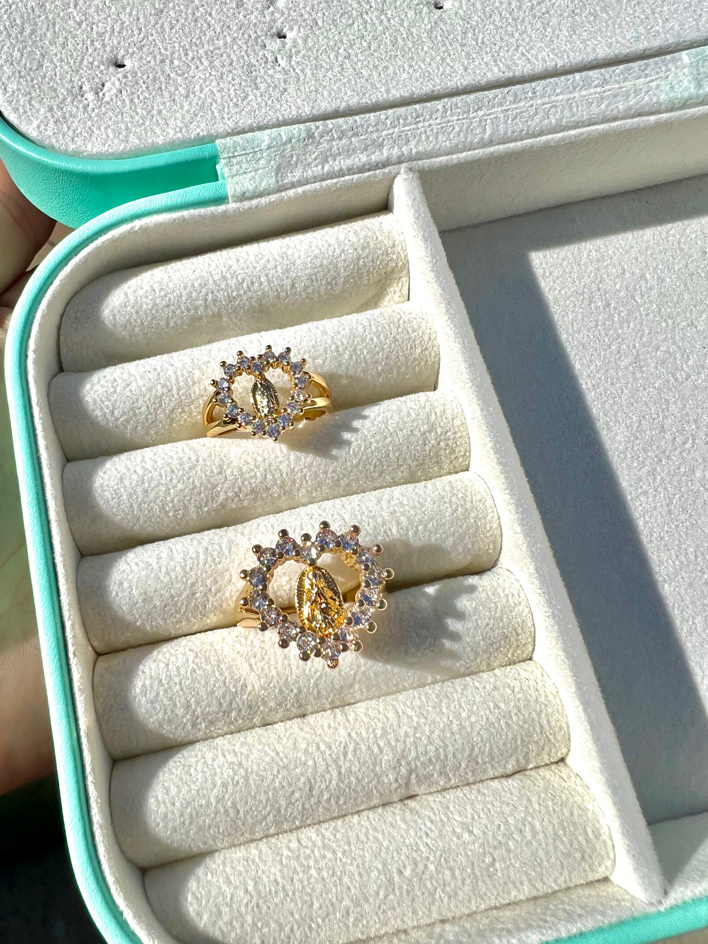 Virgencita Corazon Ring