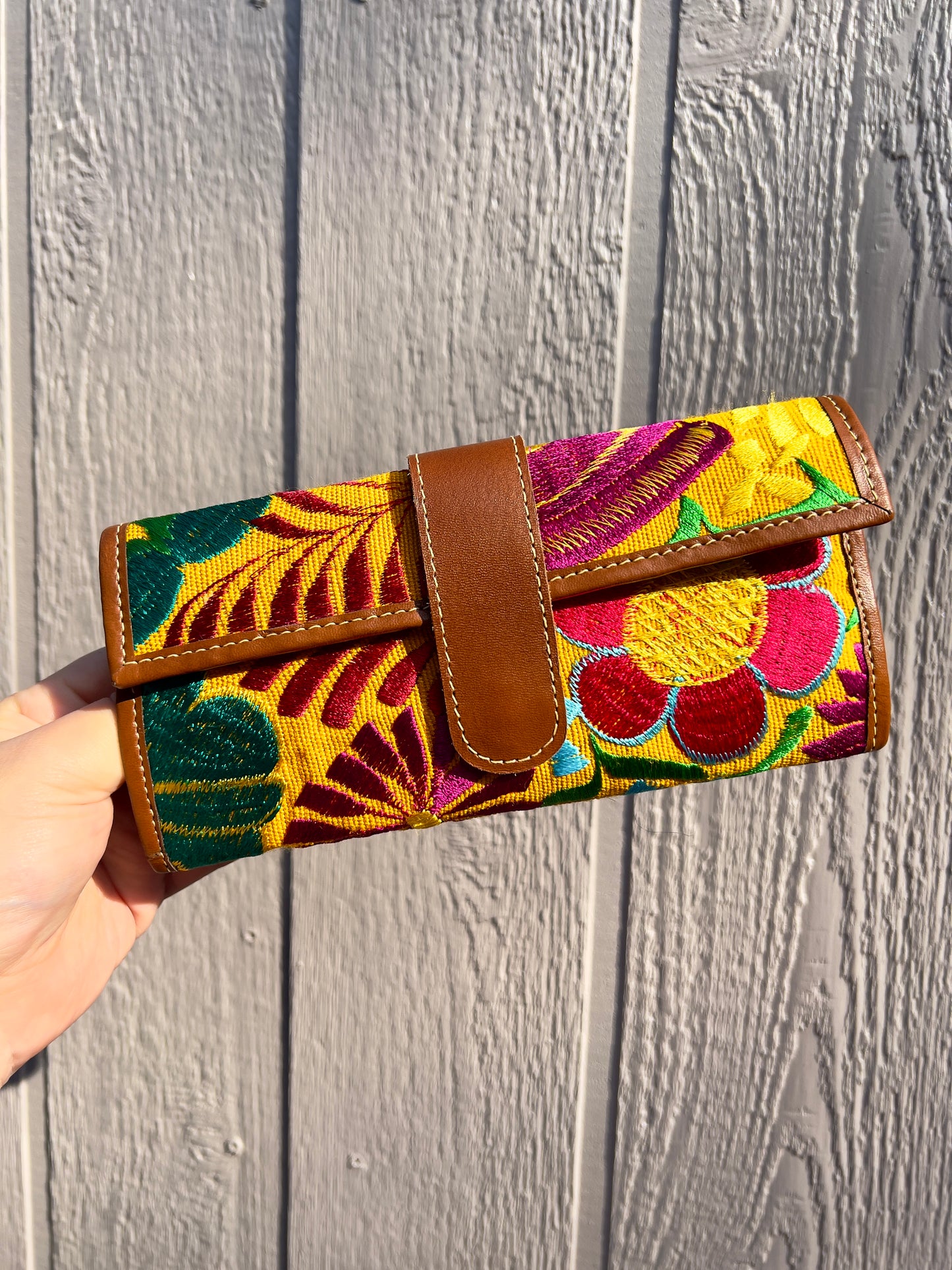 Colorful Embroidered Wallets (MULTIPLE OPTIONS)