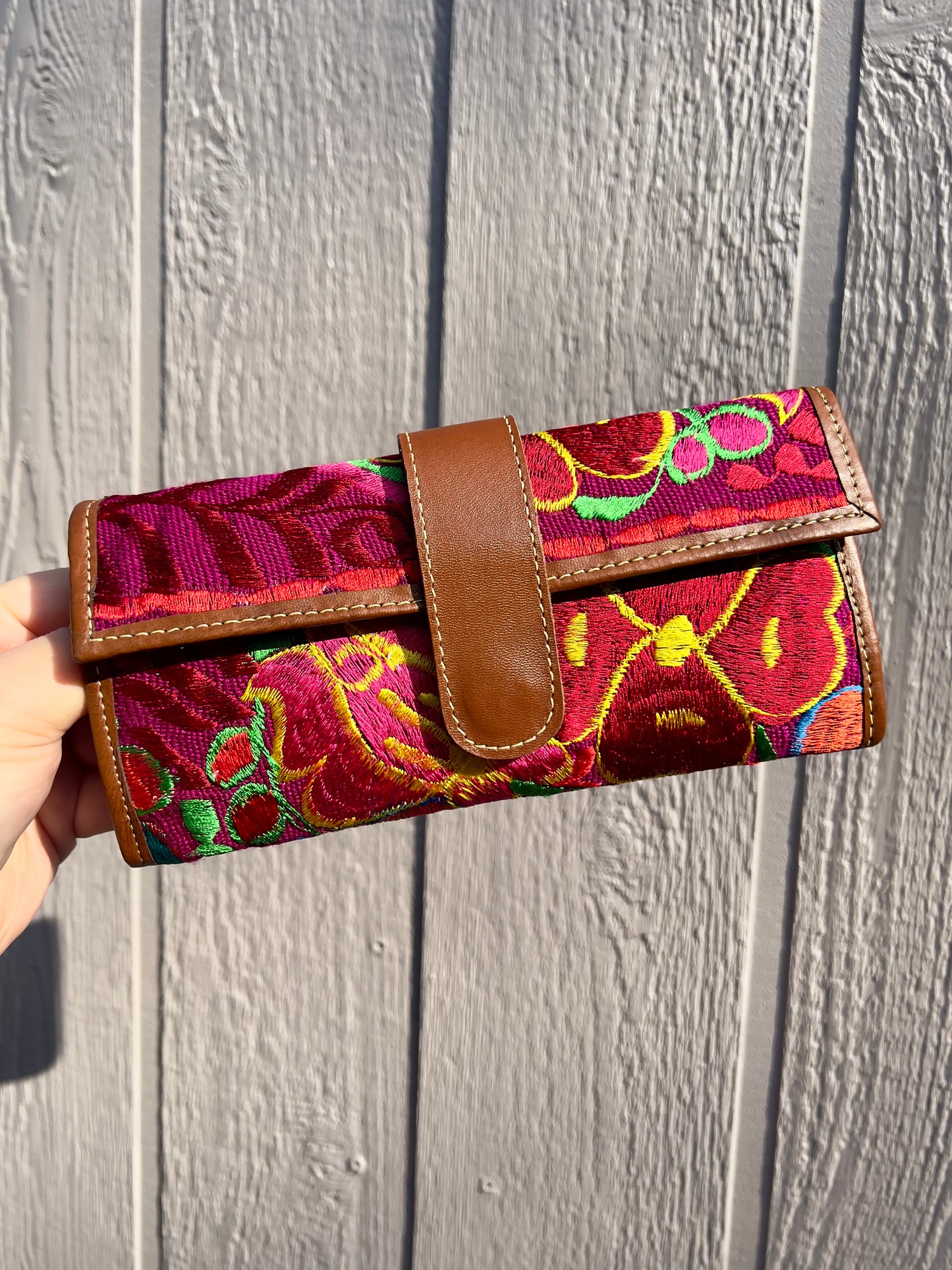Colorful Embroidered Wallets (MULTIPLE OPTIONS)
