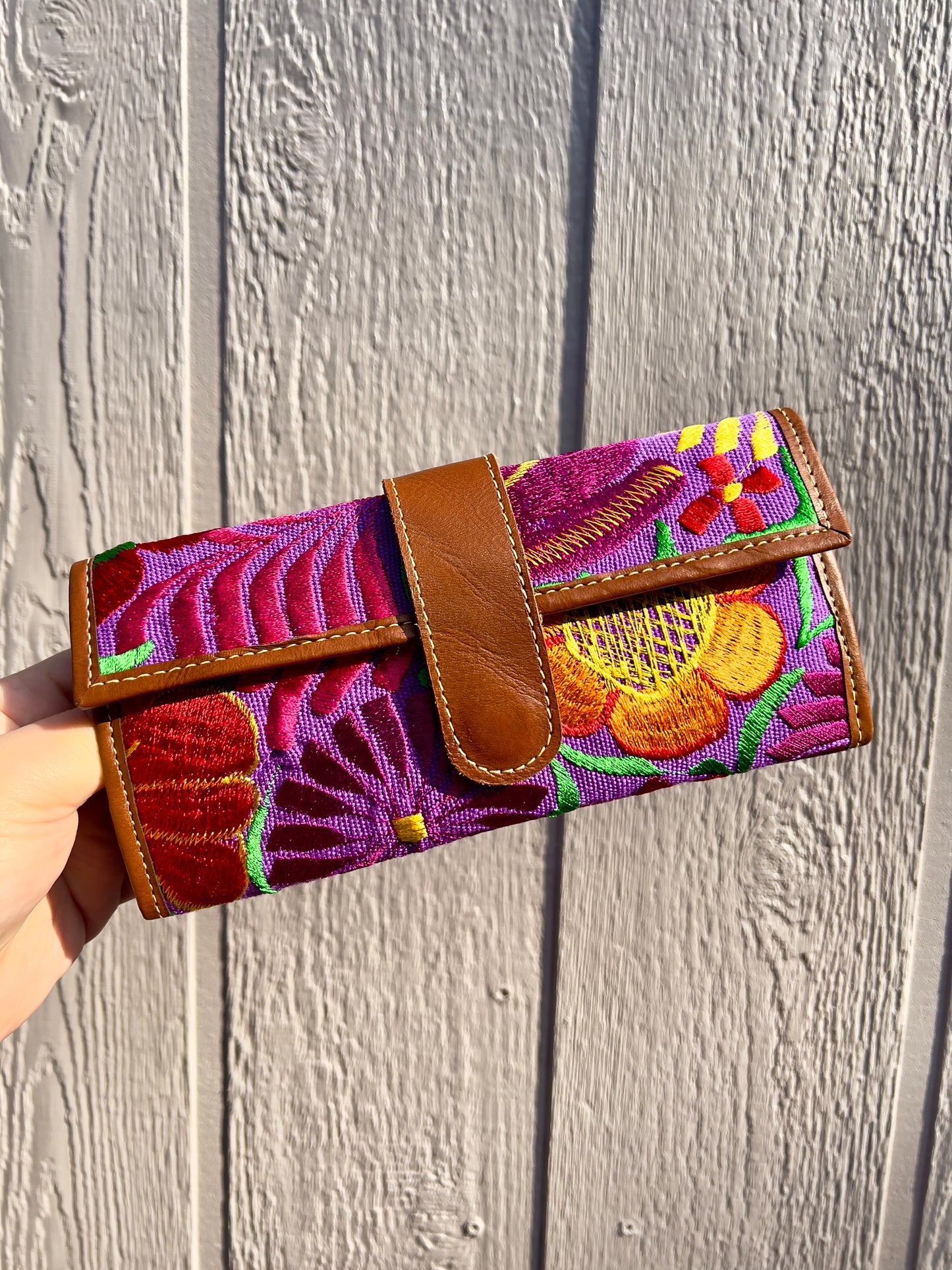 Colorful Embroidered Wallets (MULTIPLE OPTIONS)