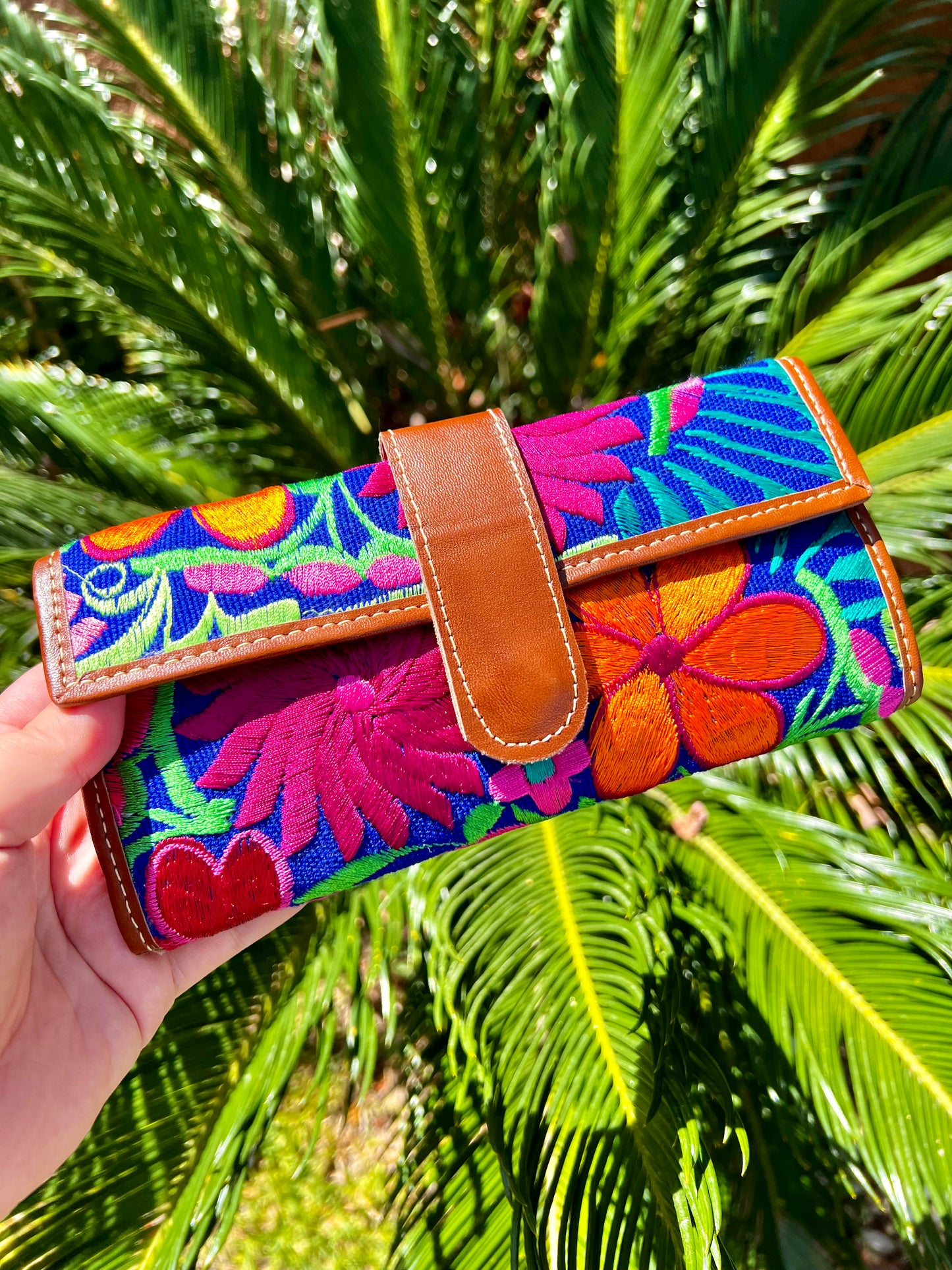 Colorful Embroidered Wallets (MULTIPLE OPTIONS)