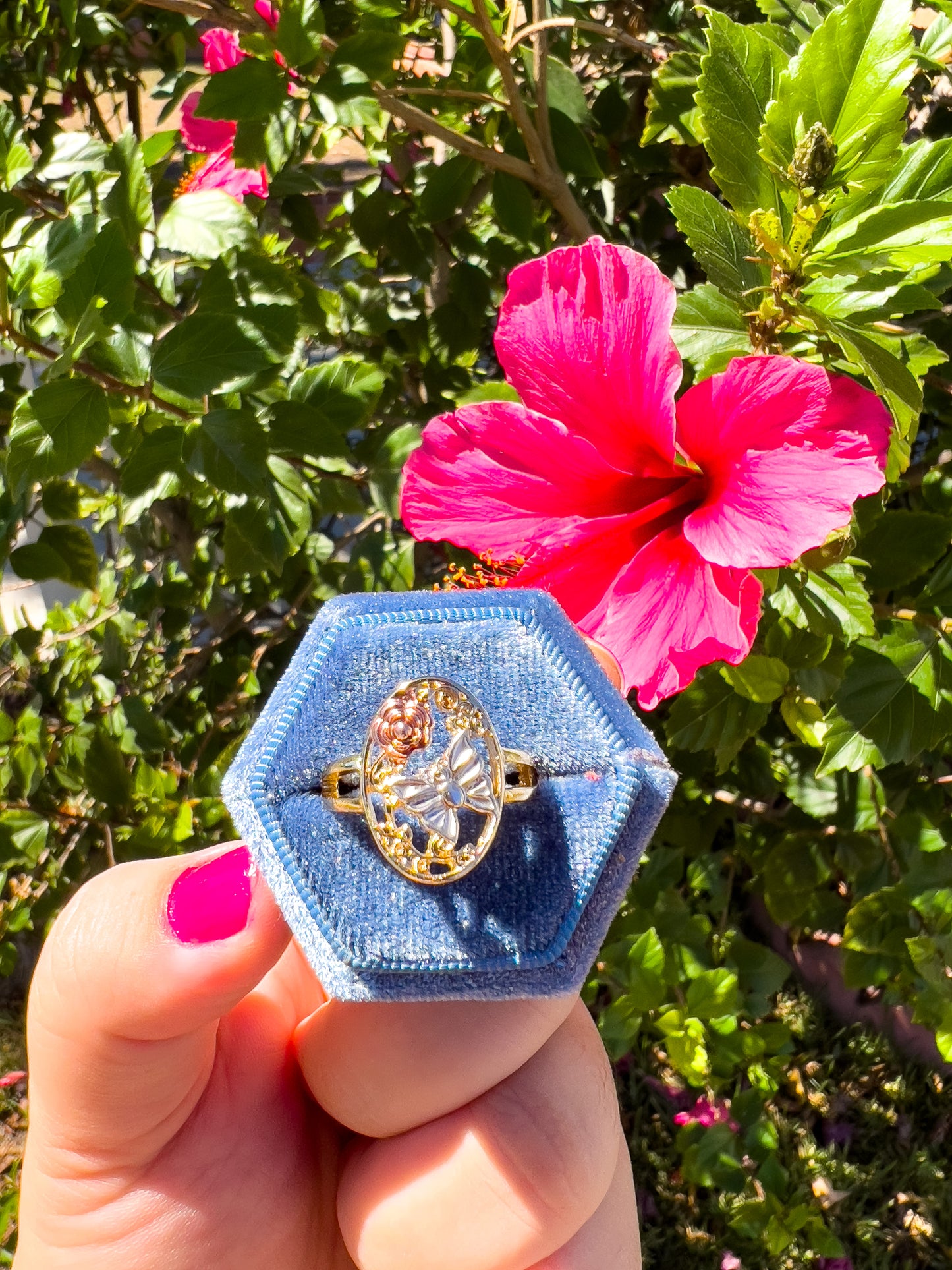 Mariposa Rose Ring