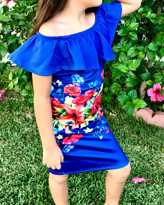 (8/10) Girls Royal Blue - Latina Palace