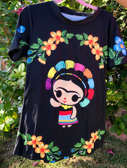 (SMALL) Women Frida T-Shirt - Latina Palace