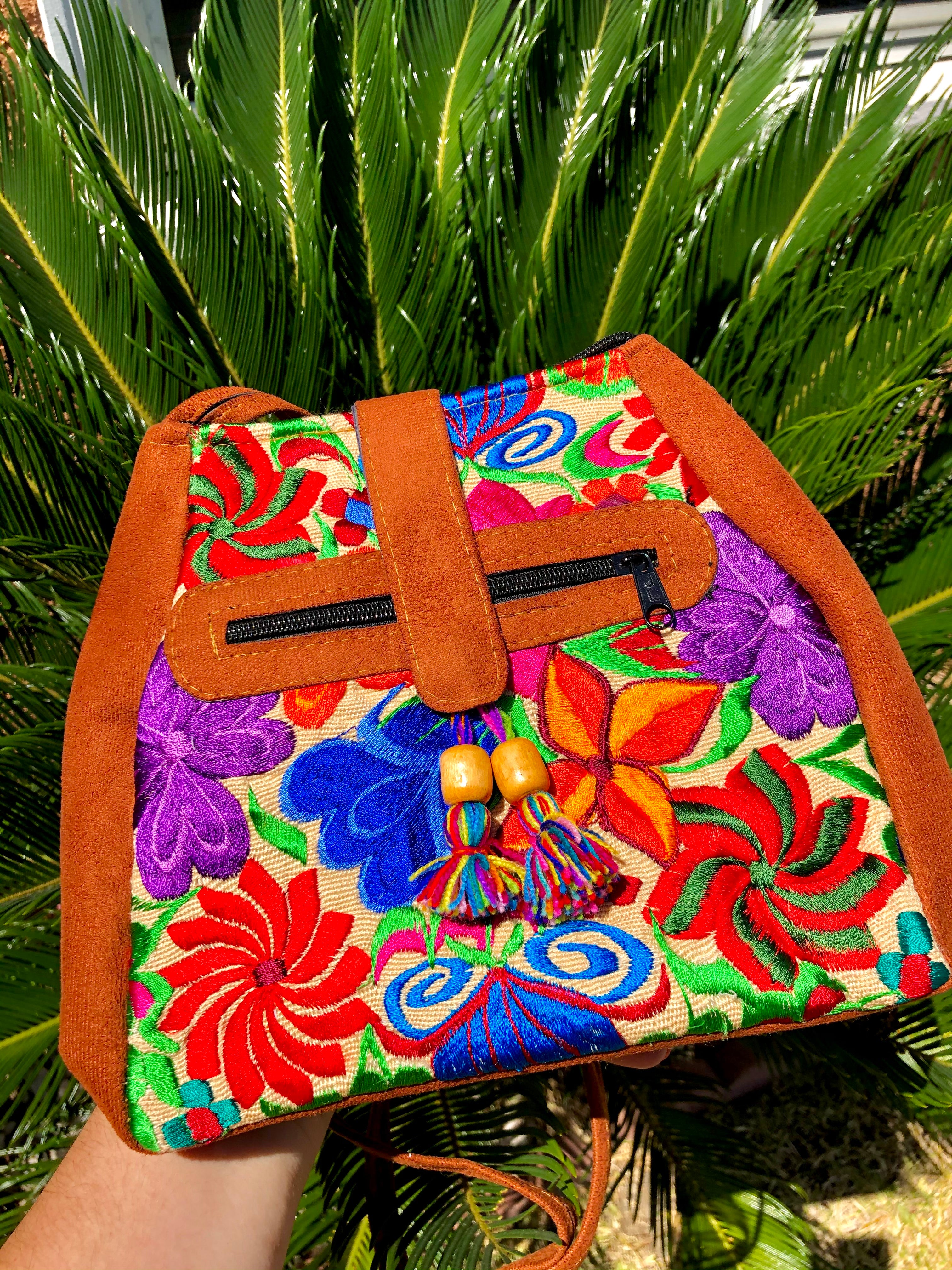 Mexican embroidered online handbags