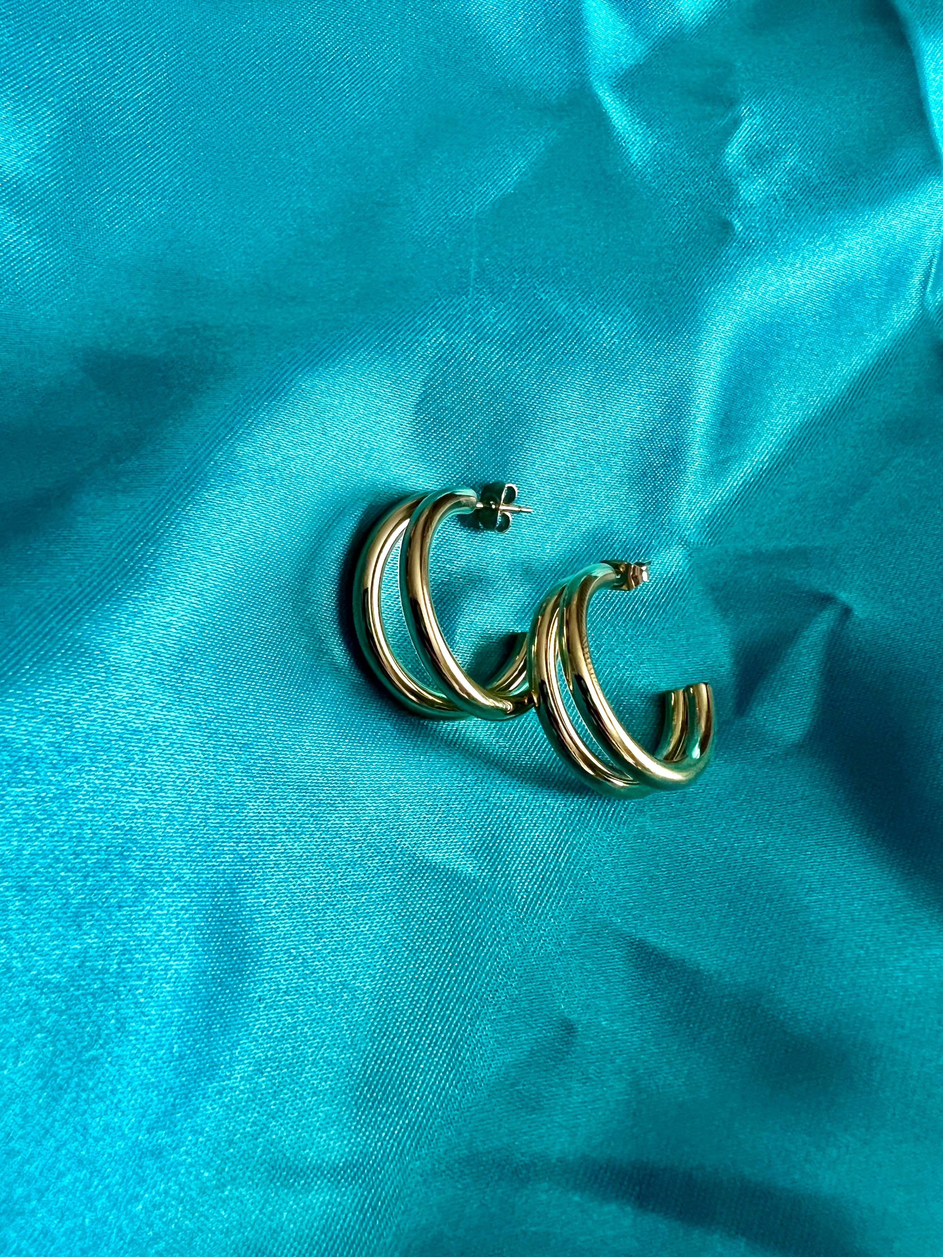 palace hoop earrings パレス ピアス-