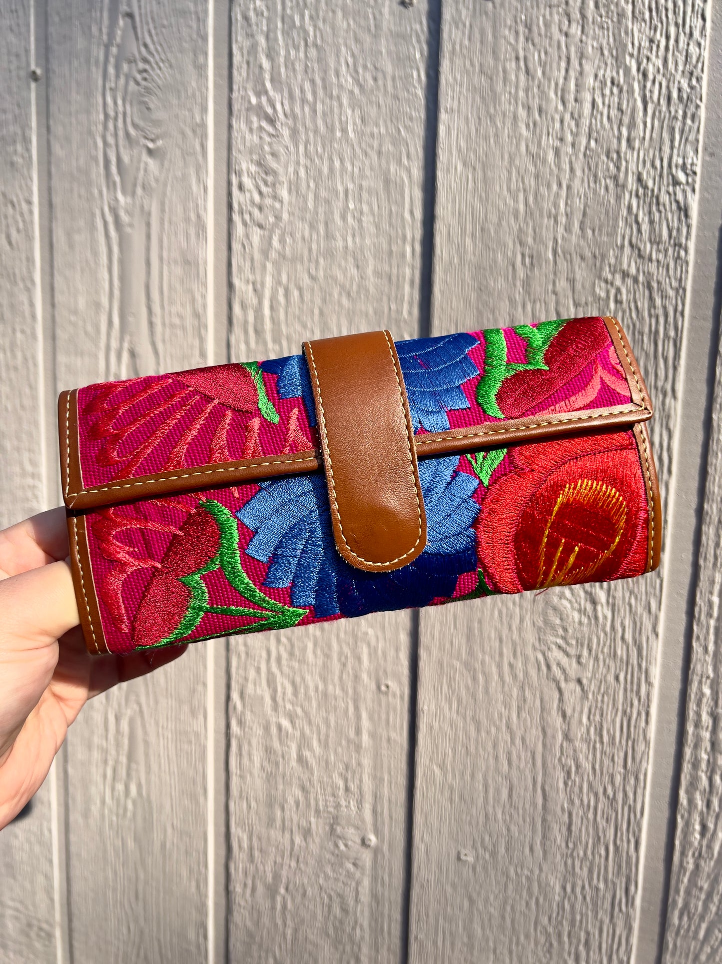 Colorful Embroidered Wallets (MULTIPLE OPTIONS)